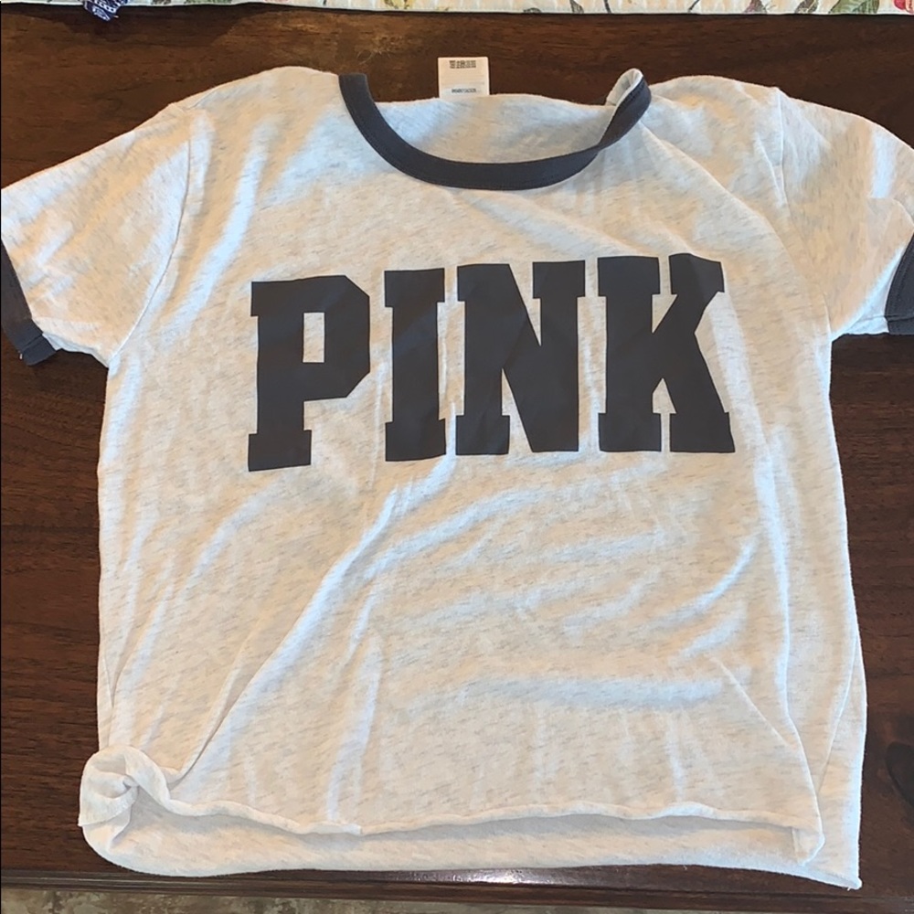 Pink brand t shirt